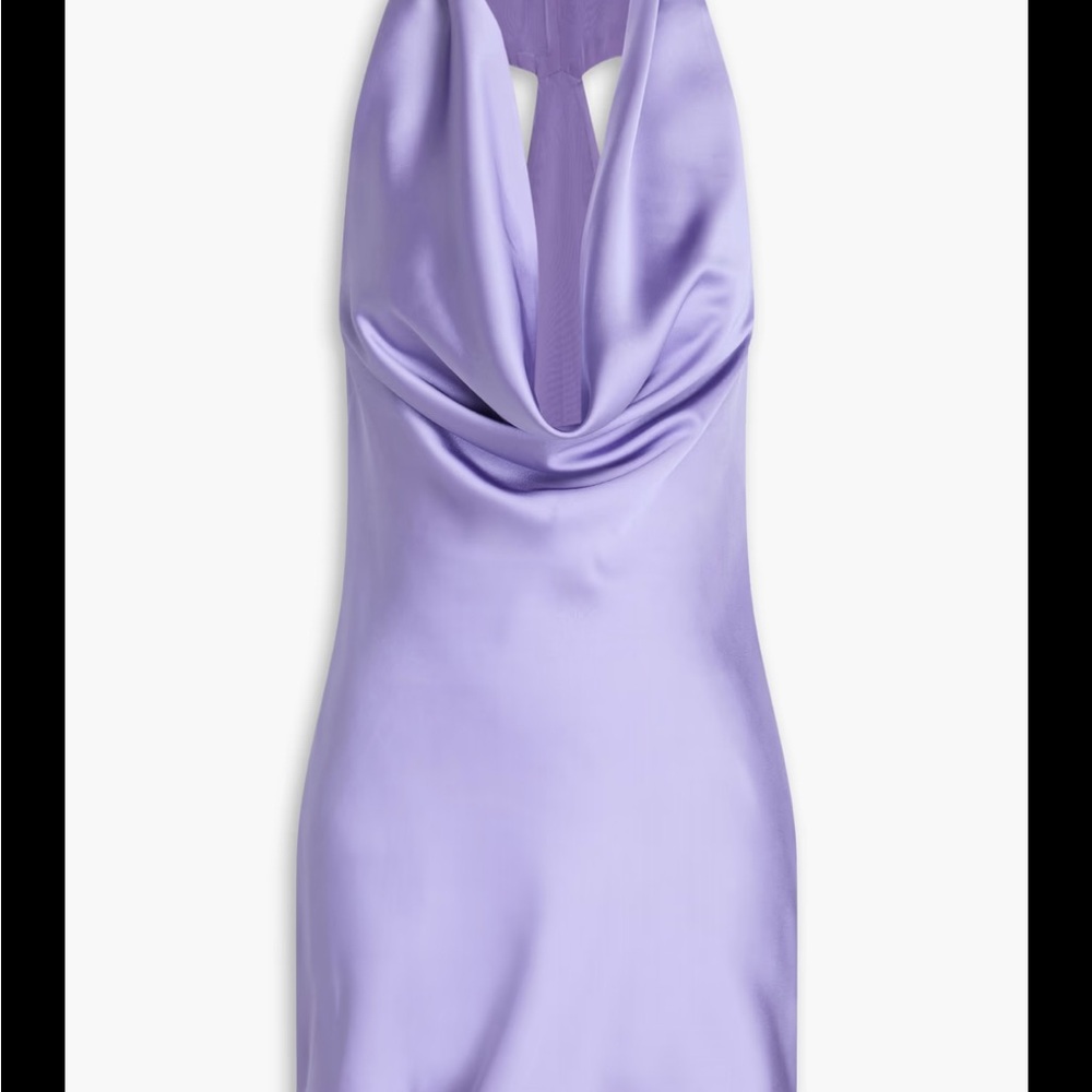 Norma Kamali Purple Fabric